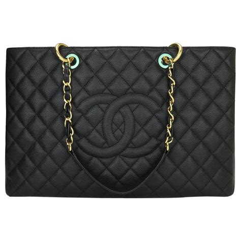 chanel gst xl dimensions|Chanel shopping tote xl.